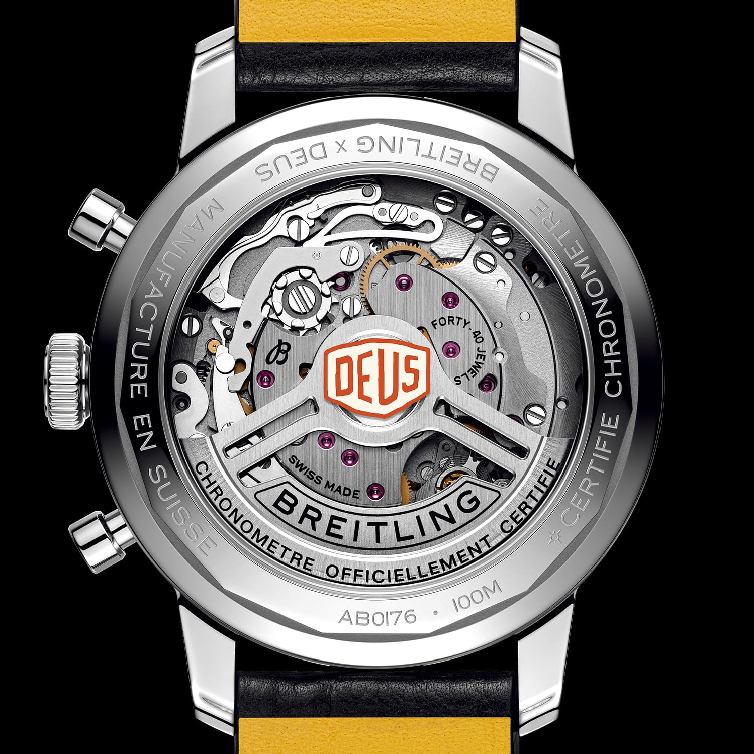 THE BREITLING MANUFACTURE CALIBER 01