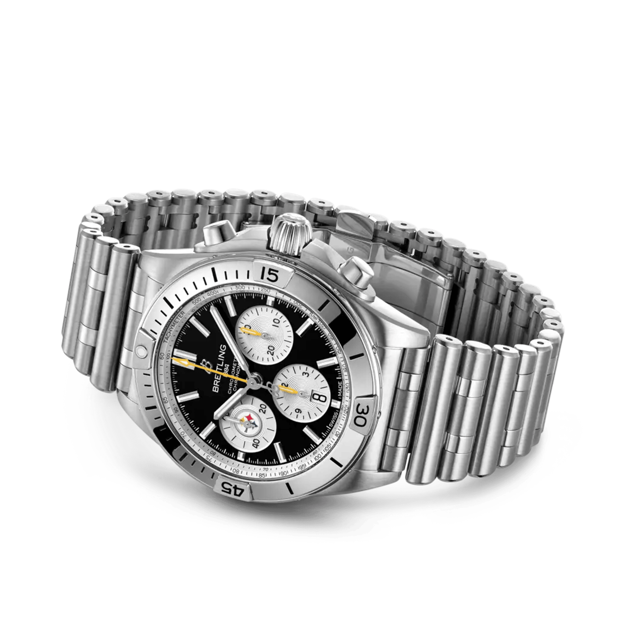 Chronomat B01 42 NFL Pittsburgh Steelers Edition - AB01342B1B2A1 - image 3