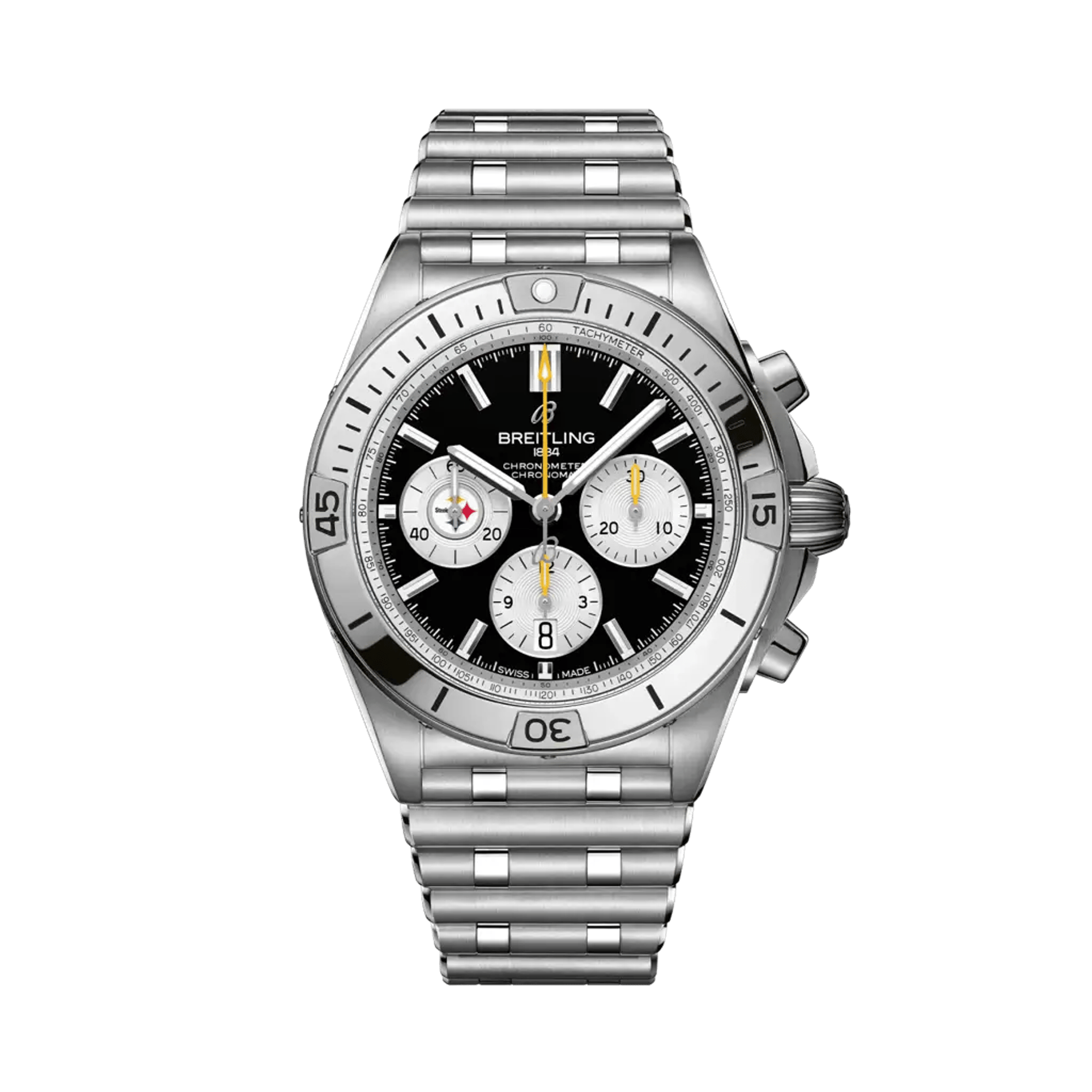 Chronomat B01 42 NFL Pittsburgh Steelers Edition - AB01342B1B2A1 - image 1