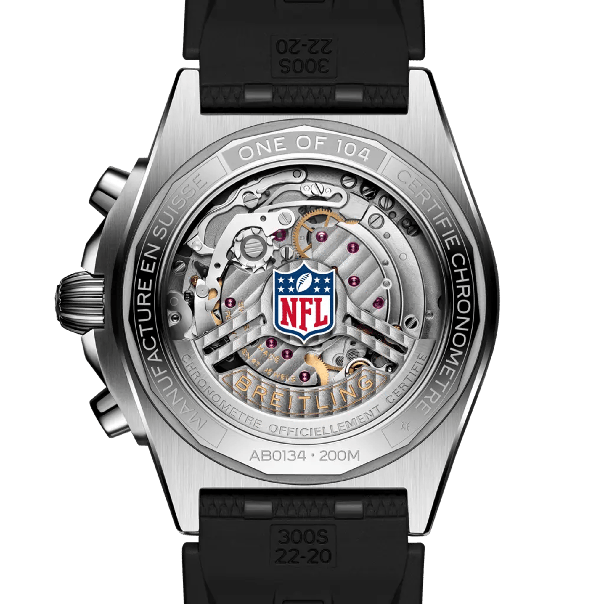 Chronomat B01 42 NFL Tampa Bay Buccaneers Edition - AB01342B1K7S1 - image 4