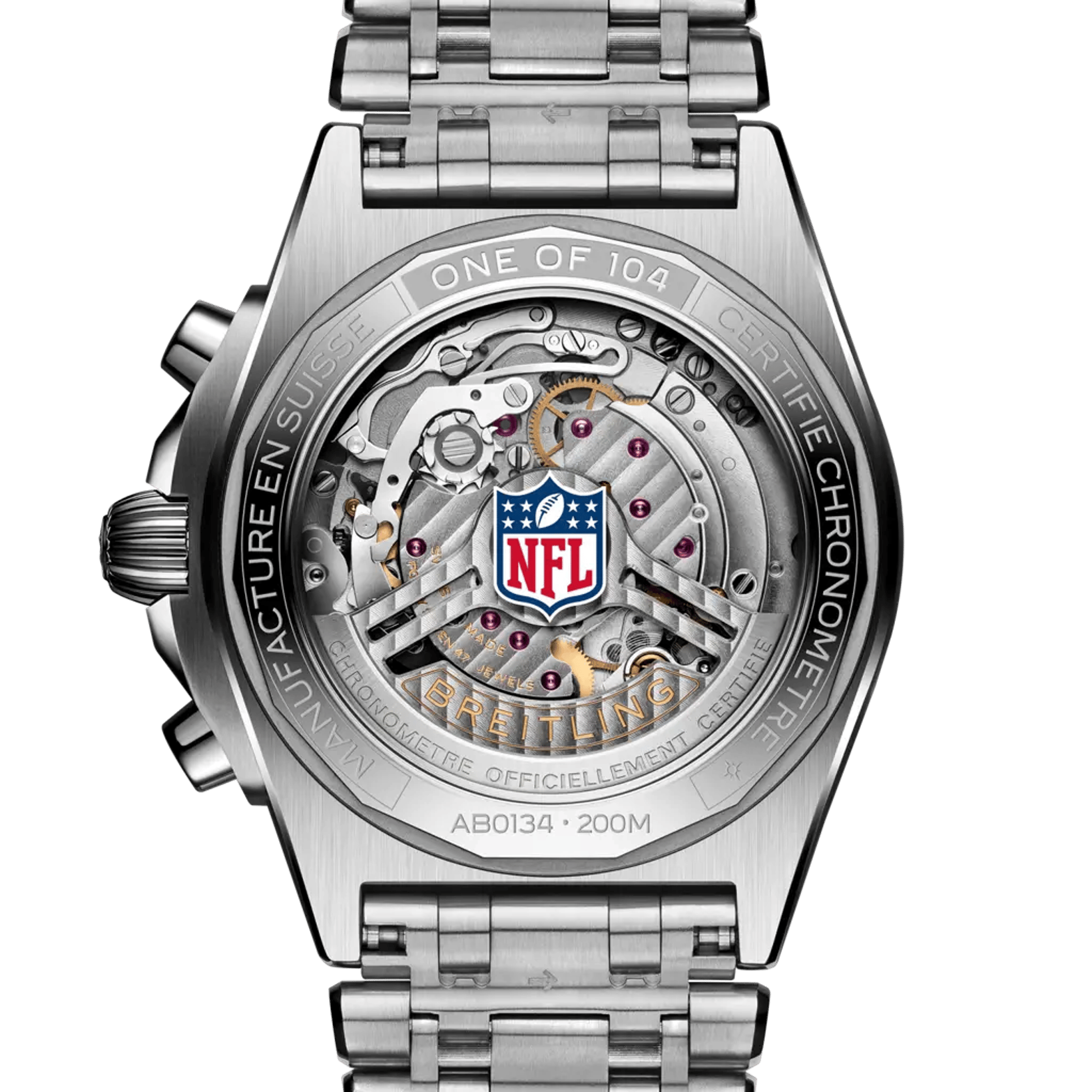 Chronomat B01 42 NFL Denver Broncos Edition - AB01342B1O2A1 - image 4