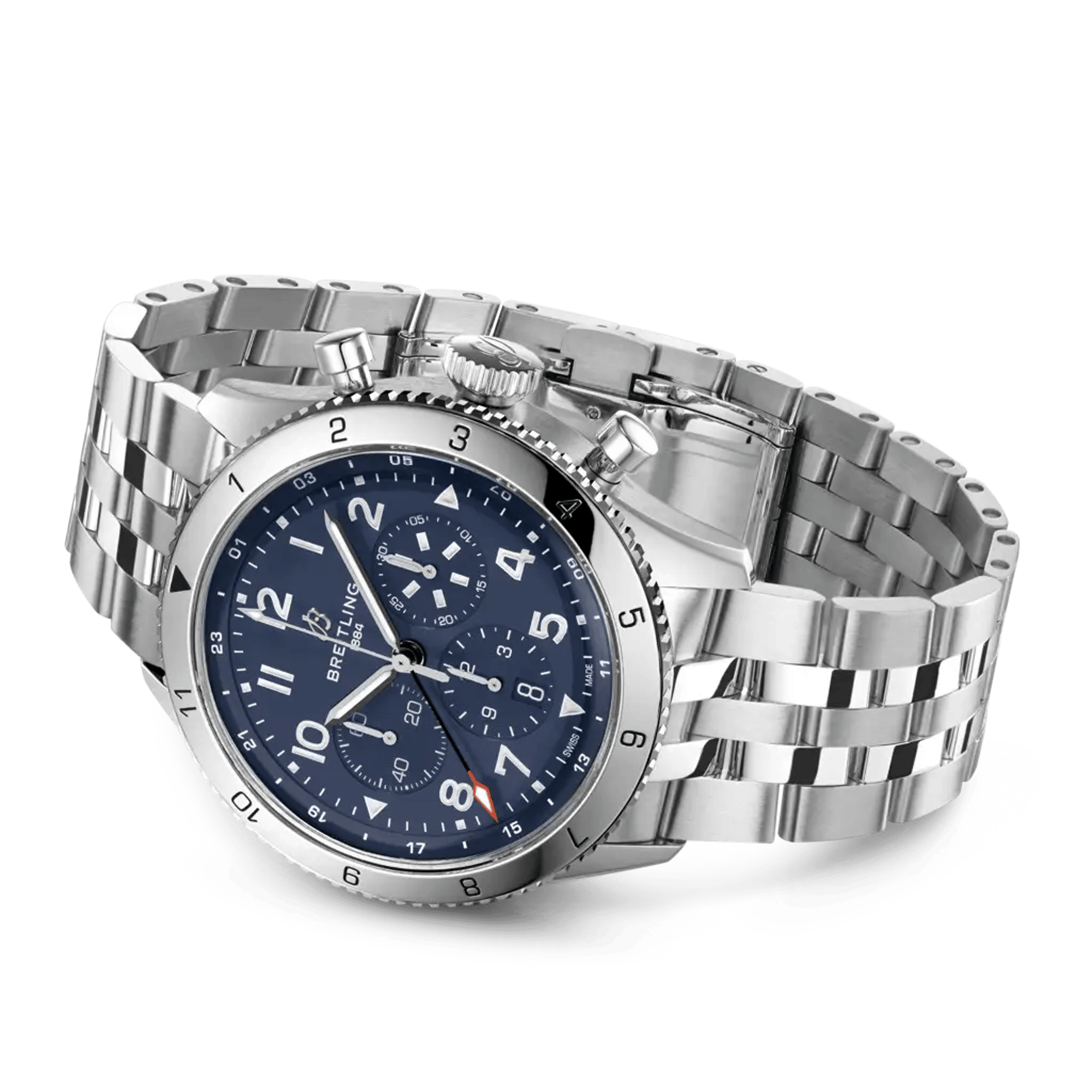 Super AVI B04 Chronograph GMT 46 Tribute to Vought F4U Corsair - AB04451A1C1A1 - image 3