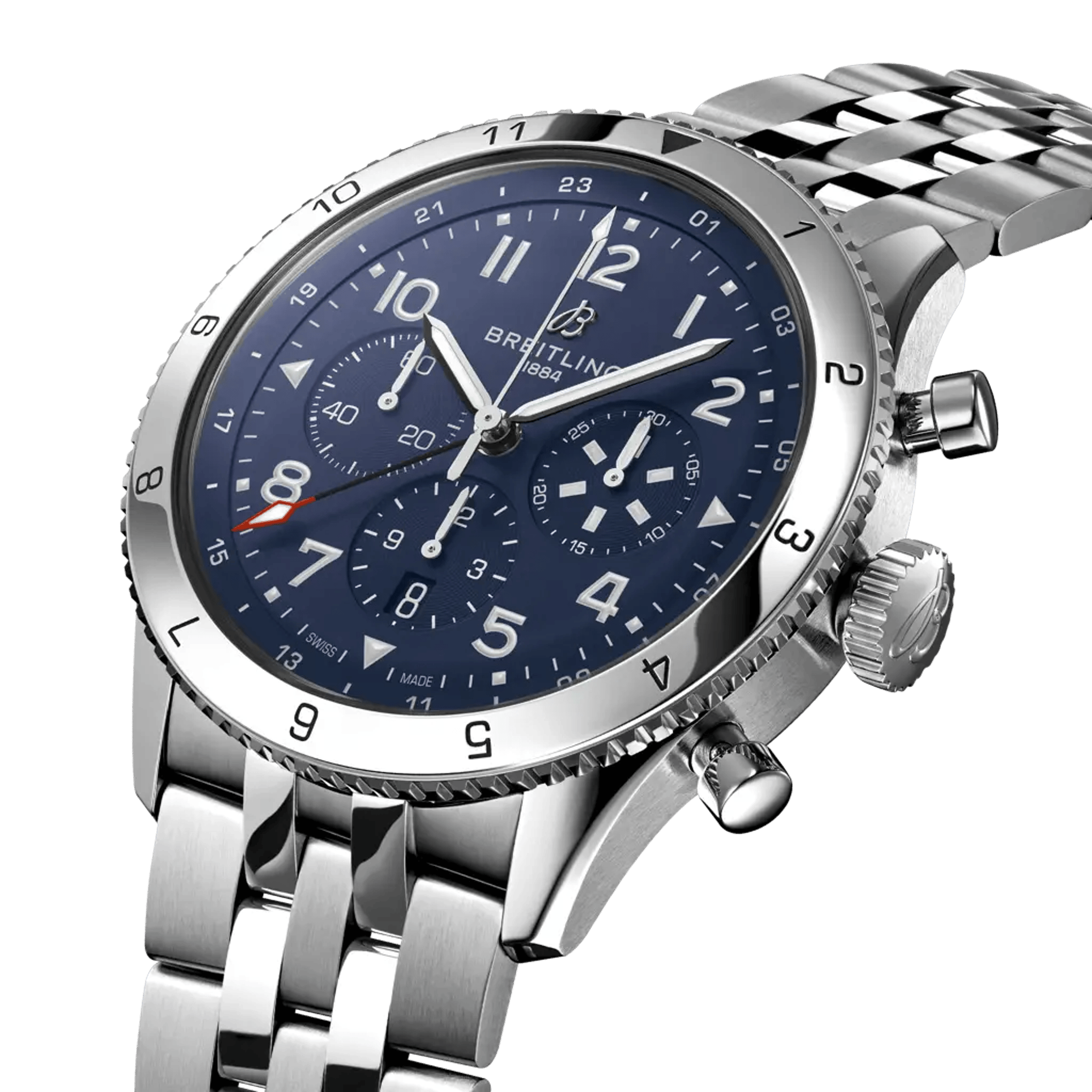 Super AVI B04 Chronograph GMT 46 Tribute to Vought F4U Corsair - AB04451A1C1A1 - image 2