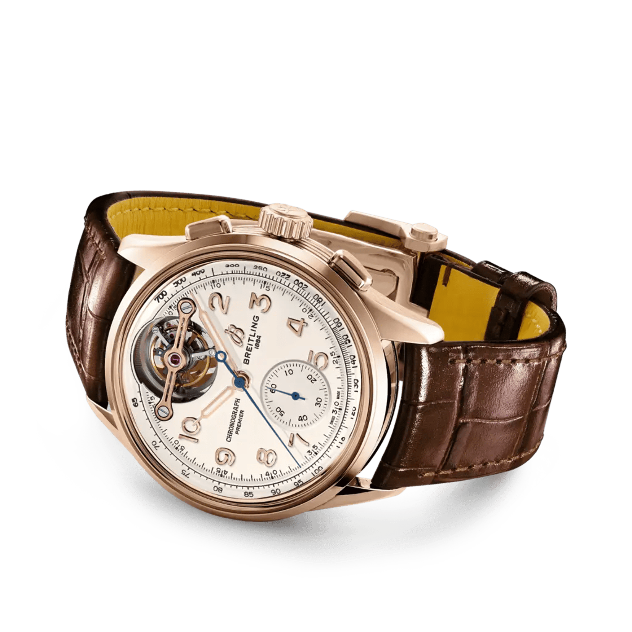 Premier B21 Chronograph Tourbillon 42 Léon Breitling - RB2120211G1P1 - image 3