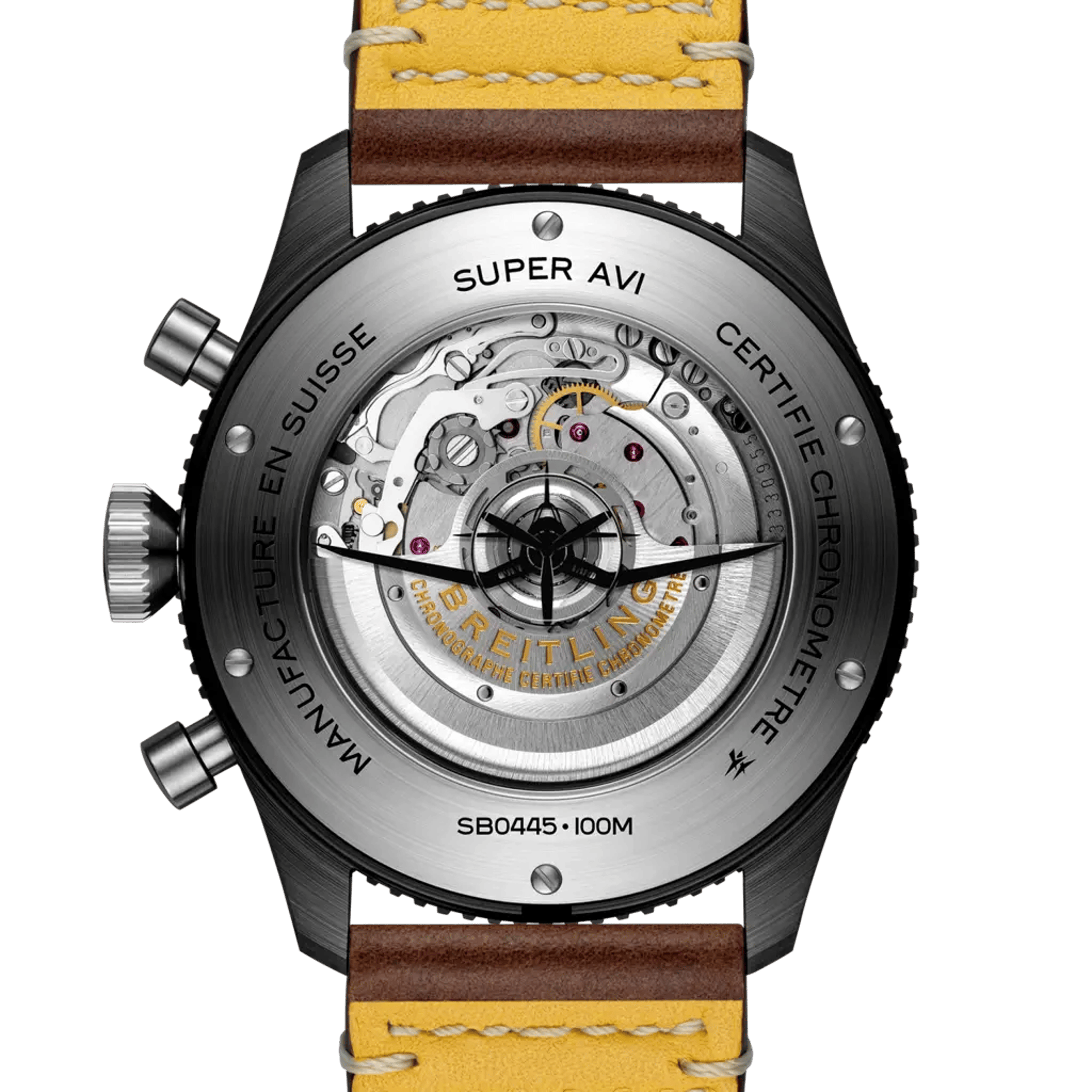 Super AVI B04 Chronograph GMT 46 Tribute to Vought F4U Corsair - SB04452A1C1X2 - image 4