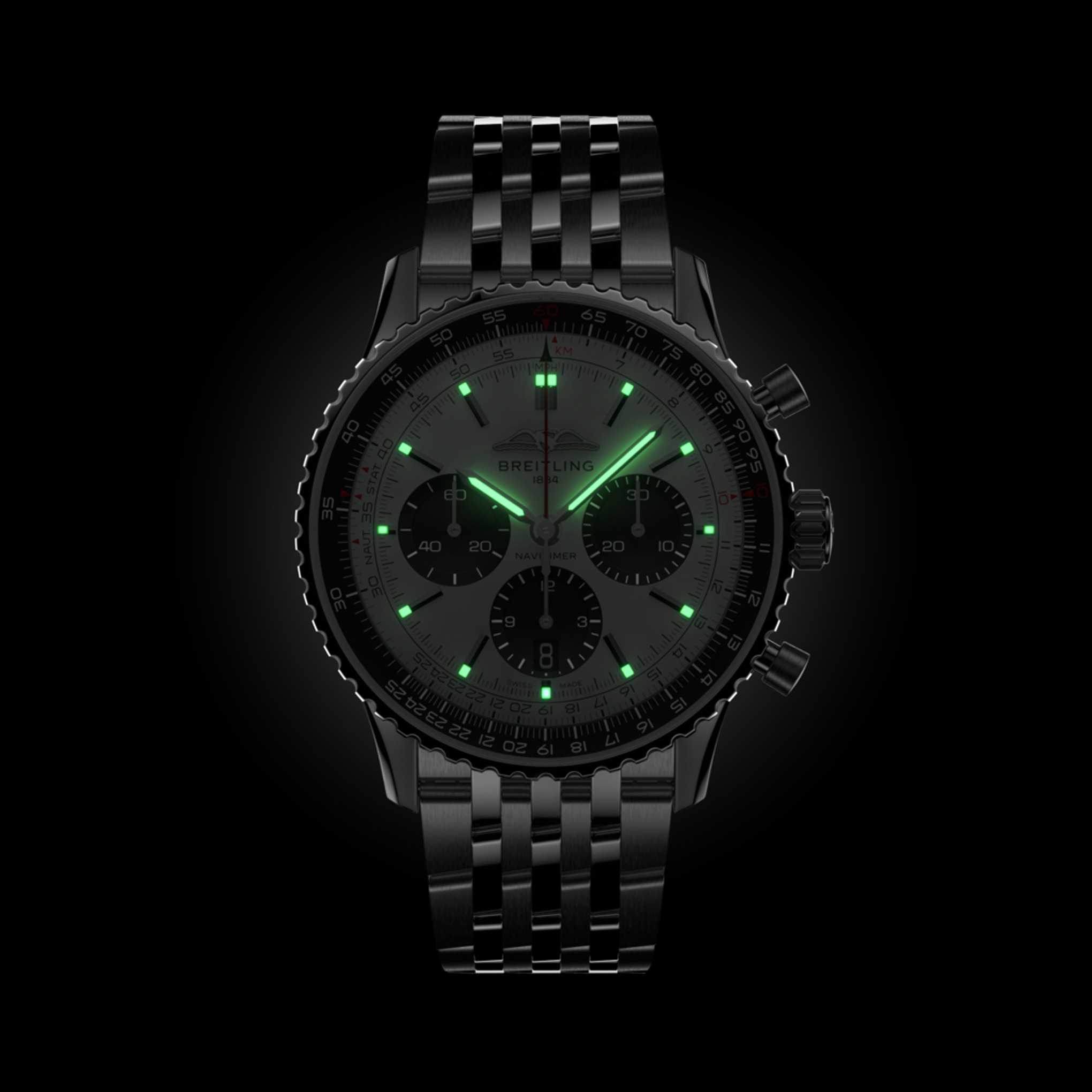 Navitimer B01 Chronograph 43 - AB0138241G1A1 - image 5