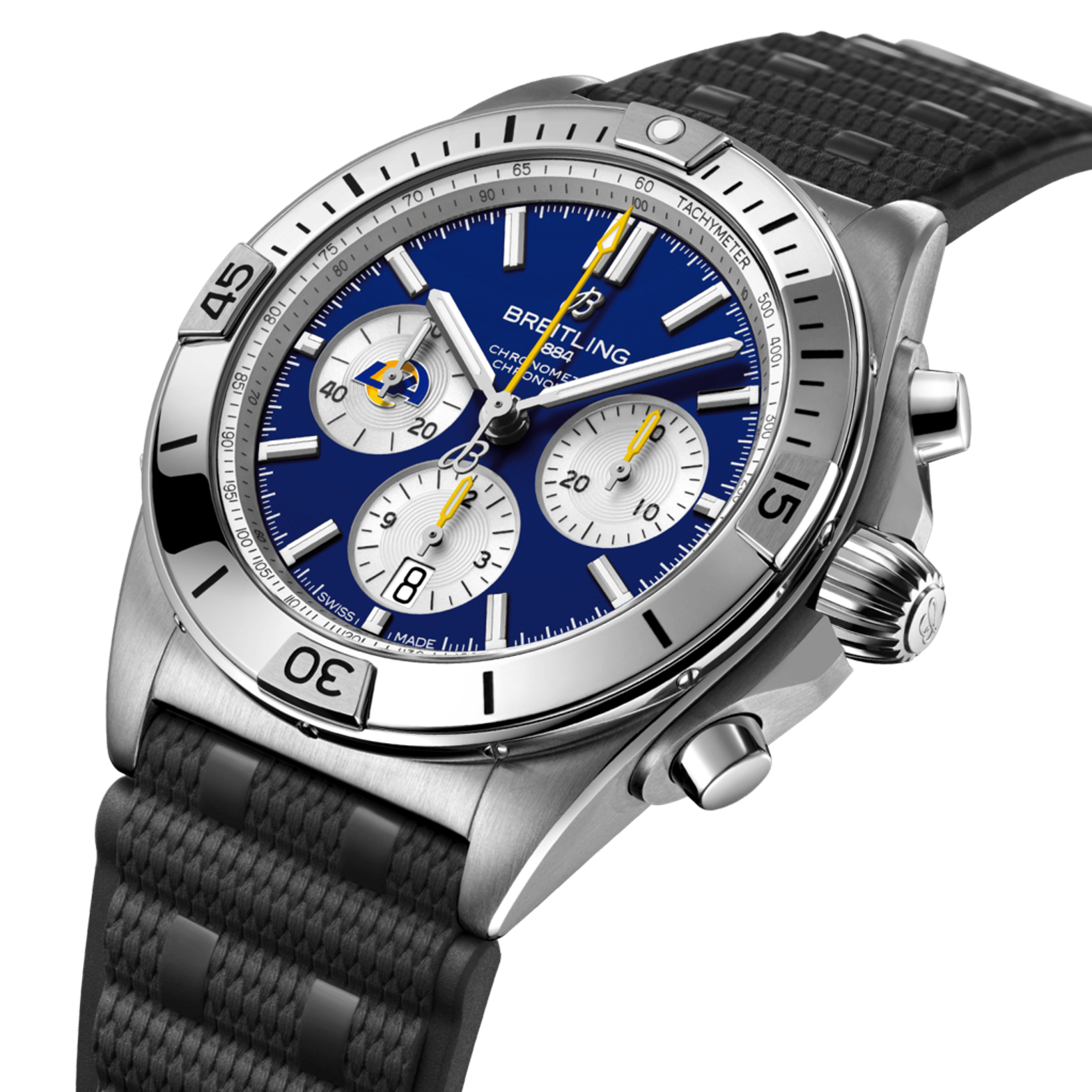 Chronomat B01 42 NFL Los Angeles Rams Edition - AB01342B1C9S1 - image 2