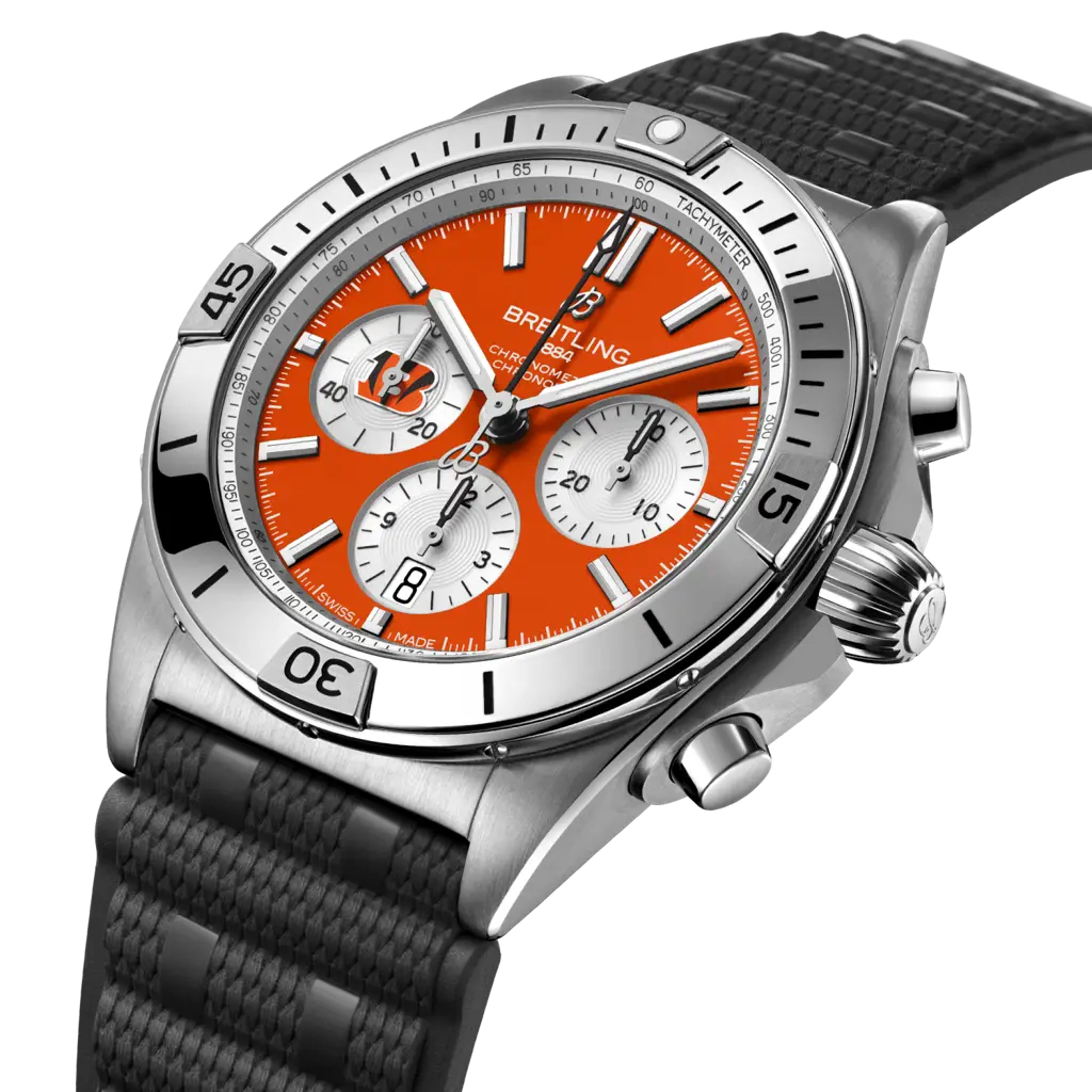 Chronomat B01 42 NFL Cincinnati Bengals Edition - AB01342B1O1S1