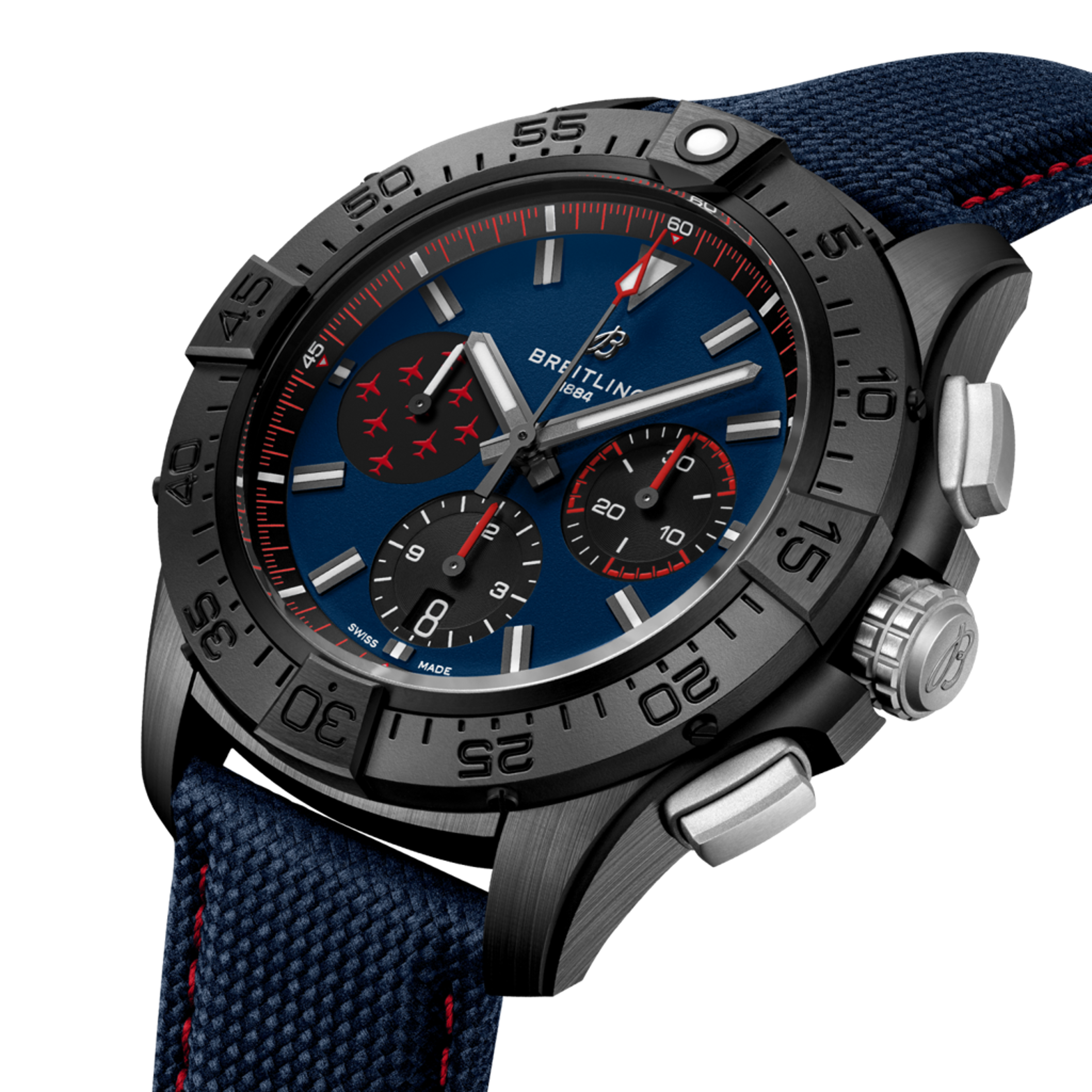 Avenger B01 Chronograph 44 Night Mission Red Arrows - SB01475A1C1X1