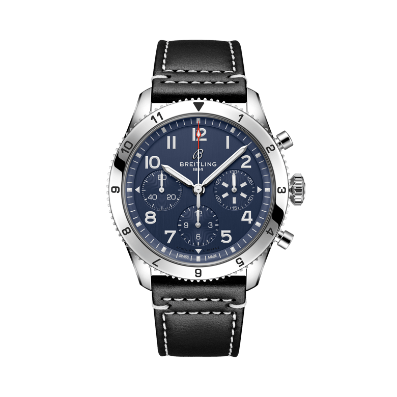 Classic AVI Chronograph 42 Tribute to Vought F4U Corsair, reference A233801A1C1X1. Link to product details.
