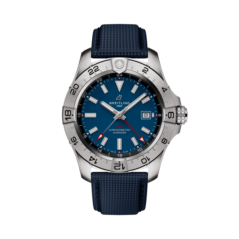 Avenger Automatic GMT 44, reference A32320101C1X1. Link to product details.
