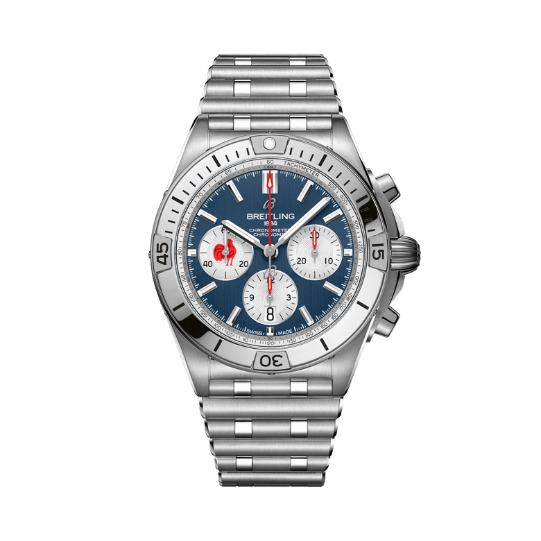 Chronomat B01 42 Six Nations France, reference AB0134A81C1A1. Link to product details.