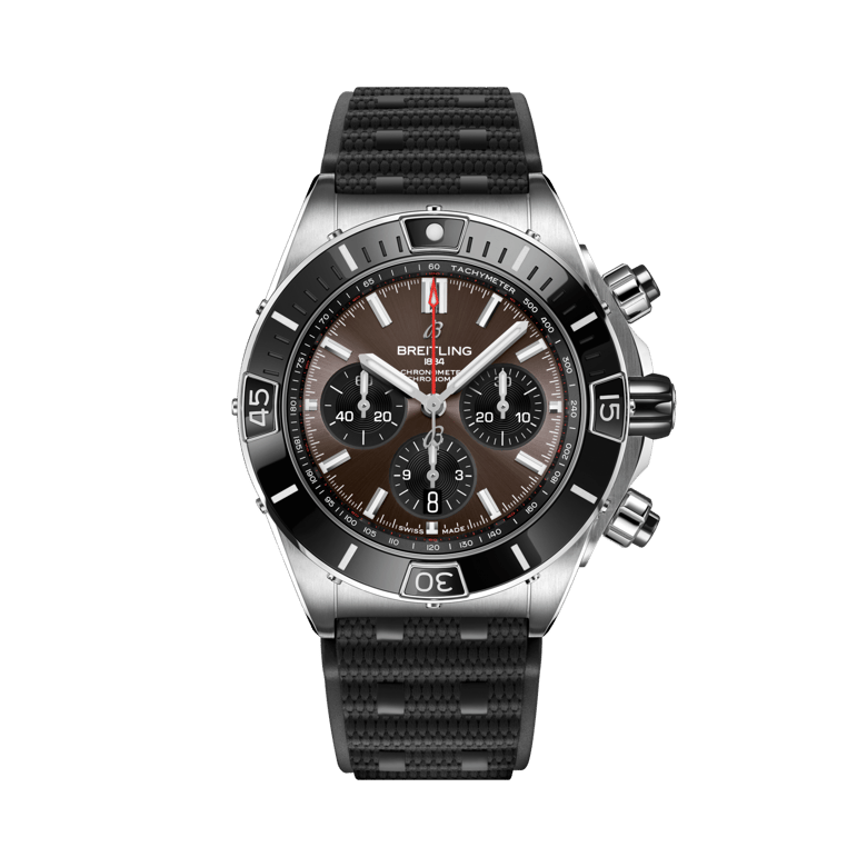 Super Chronomat B01 44 Watches of Switzerland, reference AB01365A1Q1S1. Link to product details.