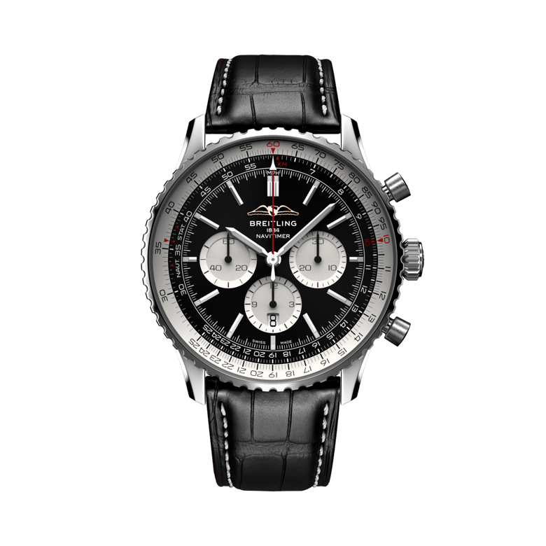 Navitimer B01 Chronograph 46, reference AB0137211B1P1. Link to product details.