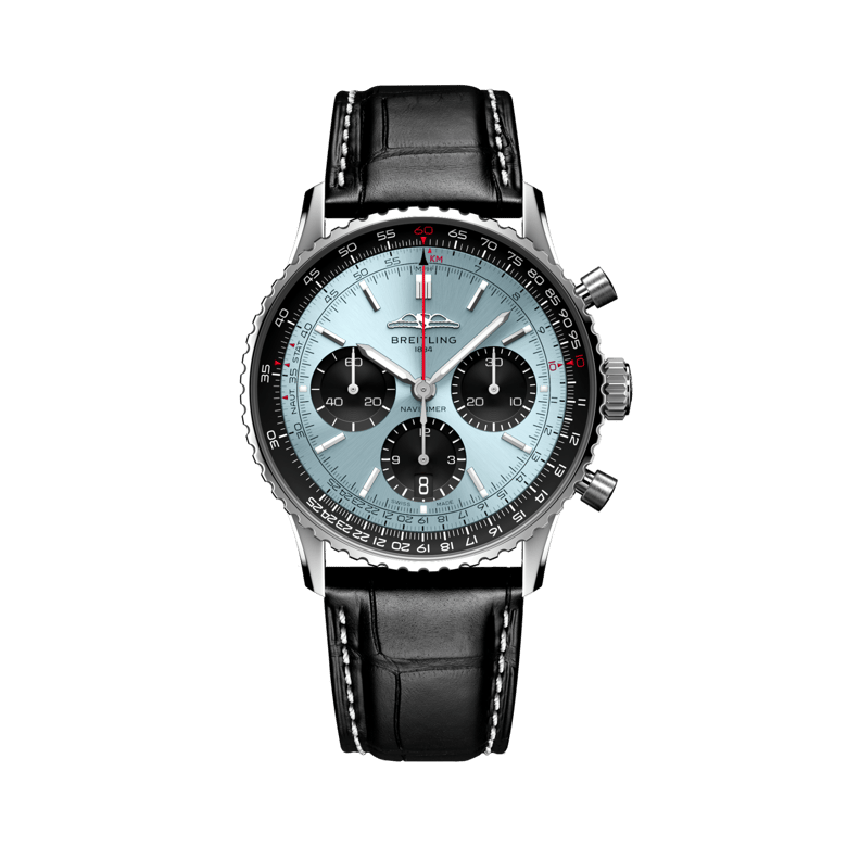 Navitimer B01 Chronograph 41, reference AB0139241C2P1. Link to product details.