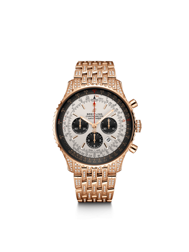 Navitimer B01 Chronograph 46, reference RB0127721G1T1. Link to product details.