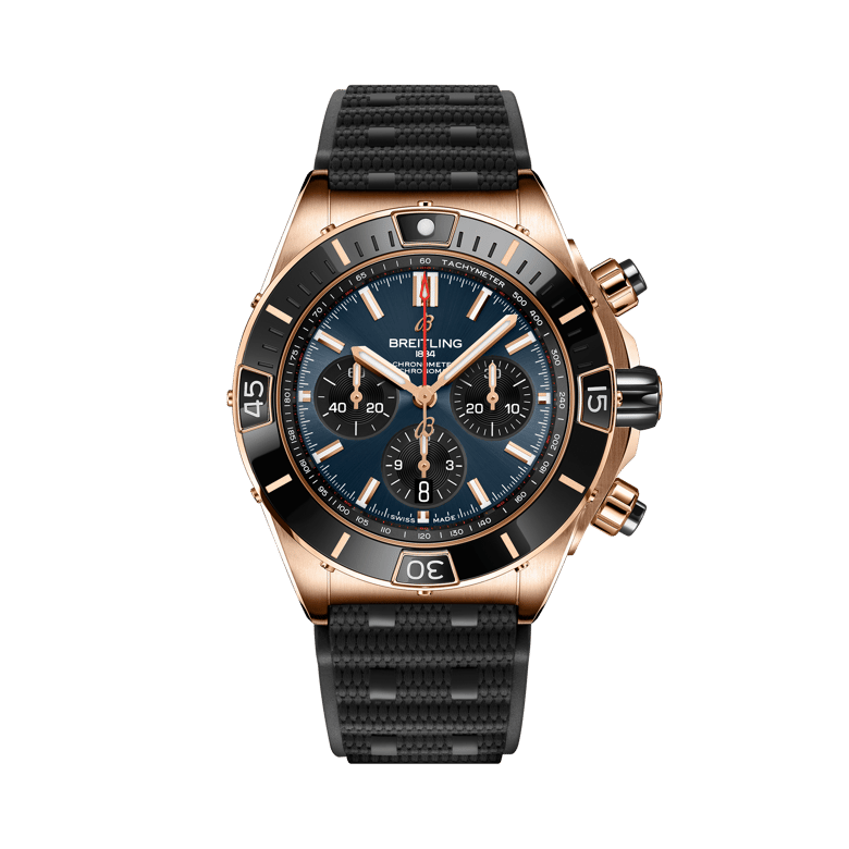 Super Chronomat B01 44, reference RB01362A1C1S1. Link to product details.