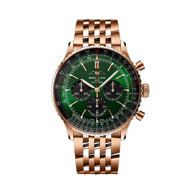 Navitimer B01 Chronograph 46, reference RB0137241L1R1. Link to product details.