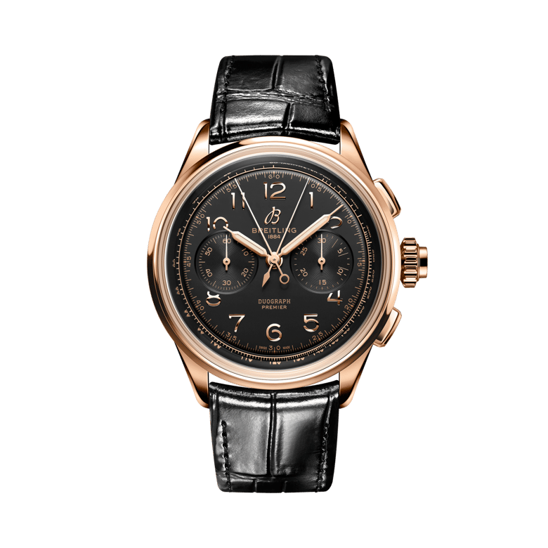 Premier B15 Duograph 42, reference RB1510251B1P1. Link to product details.