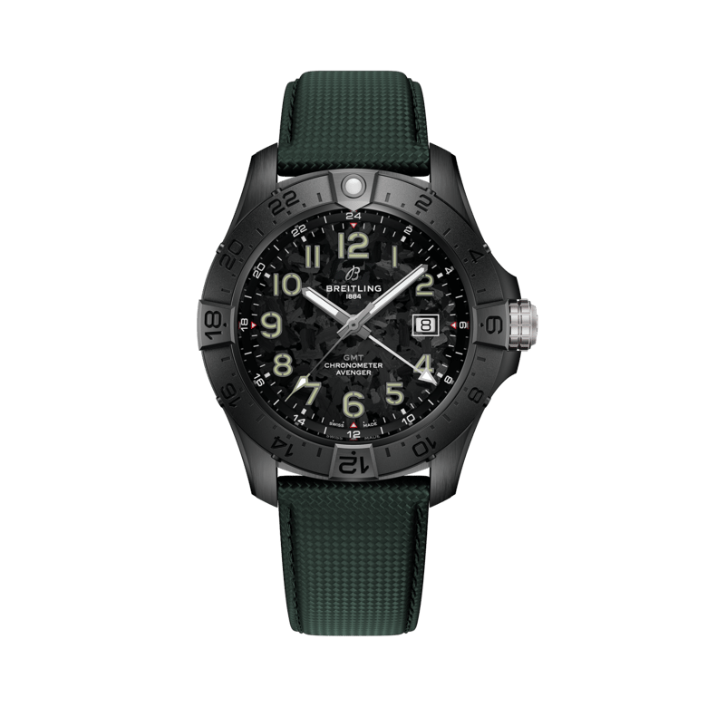 Avenger Automatic GMT 44 Night Mission, reference S32320101B1X1. Link to product details.