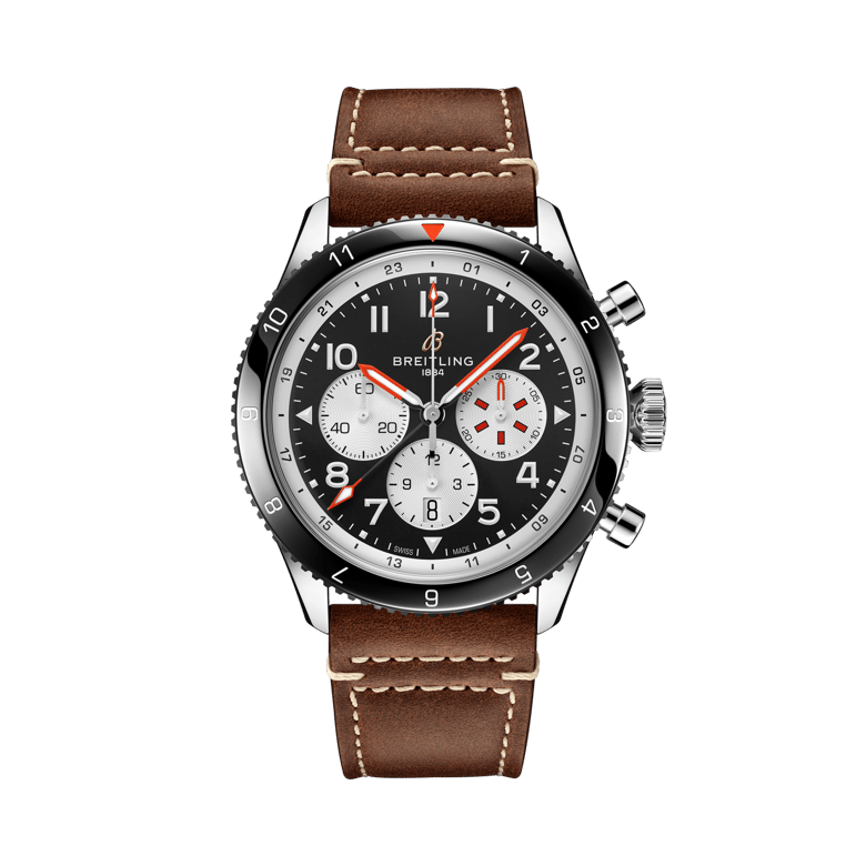 Super AVI B04 Chronograph GMT 46 Mosquito, reference YB04451A1B1X1. Link to product details.