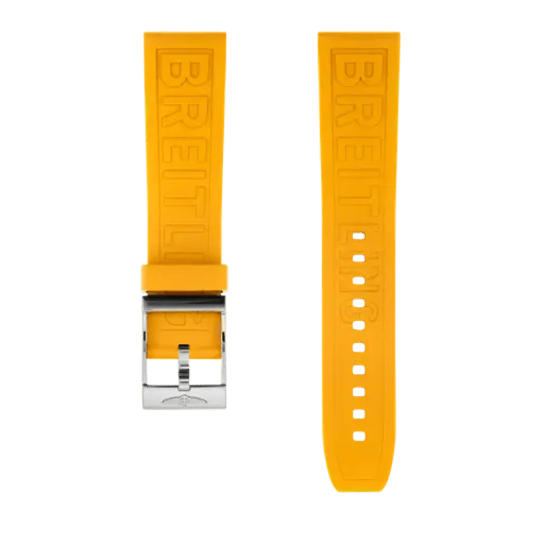 Yellow Diver Pro rubber strap, reference 175S. Link to product details.