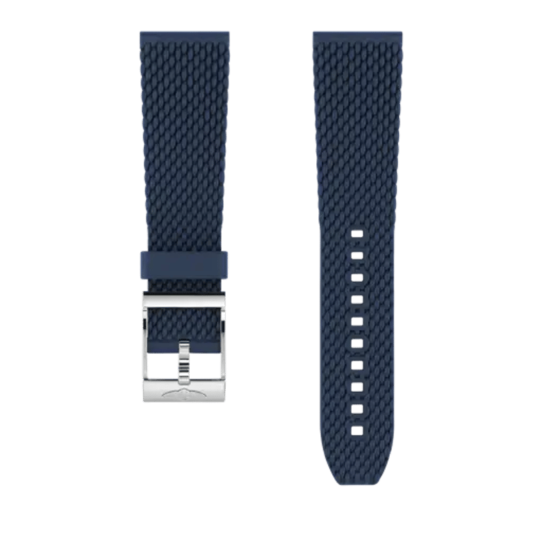 Blue mesh rubber strap, reference 277S. Link to product details.