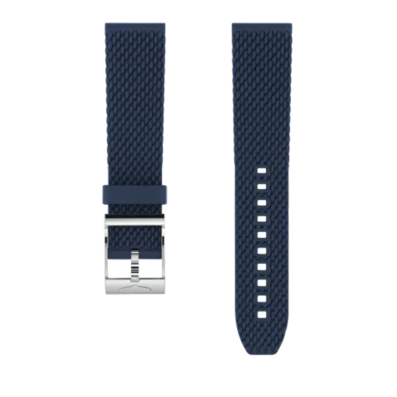 Blue mesh rubber strap, reference 280S. Link to product details.