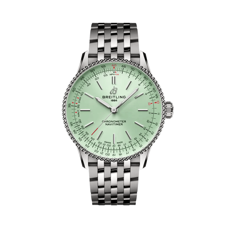 Navitimer Automatic 36, reference A17327361L1A1. Link to product details.