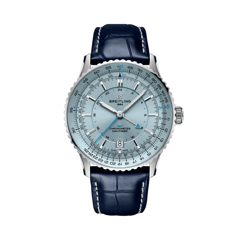 Navitimer Automatic GMT 41, reference A32310171C1P1. Link to Navitimer collection.